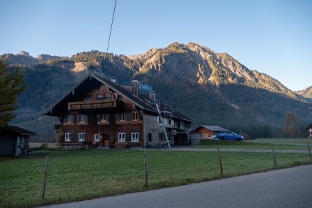 Von der Obere Schwarzenbergalpe auf den Großen Daumen, Kleiner Daumen, Heubatspitze und Rotspitze