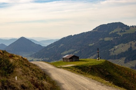 Oberallgäu: Am Fluß Bolgenach entlang hoch zur Köplfe Alpe und auf den Gelbhansekopf und Hochschelpen (Balderschwang)