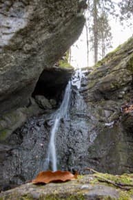 Oberallgäu: Wasserfall nach Bruck (Bad Hinterstein)