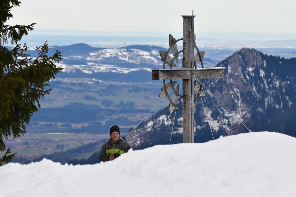 Schneeschuhtour auf den Sonnenkopf<br />(Sonthofen - Oberallgäu / 2020)