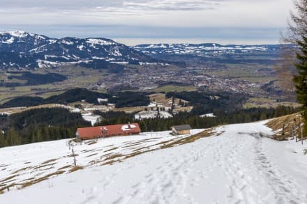 Oberallgäu: Schneeschuhtour auf den Sonnenkopf (Sonthofen)