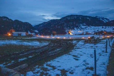 Funkenfeuer in Obermaiselstein 2020