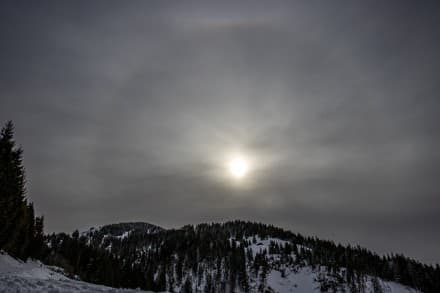 Oberallgäu: Mondschein (Balderschwang)