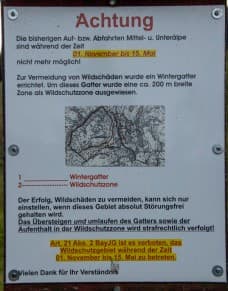 Info: Auf- bzw. Abfahrten Mittel- u. Unterälpe sind in der Zeit vom 1. November bis 15.Mai nicht möglich