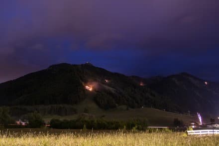 Herz Jesu-Feuer im Tannheimer Tal