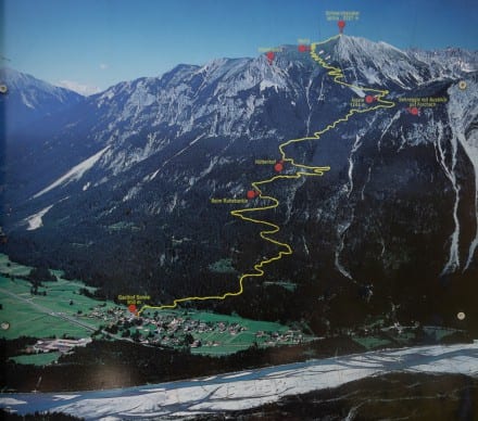 Info: Wanderweg zur Schwarzhanskarspitze