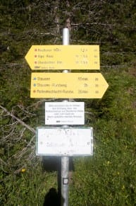 Knittelkarspitze, Steinkarspitze und Reuttener Höhenweg