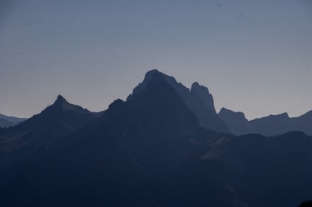 Schneidspitze, Säuling, Gehrenspitze und Gimpel
