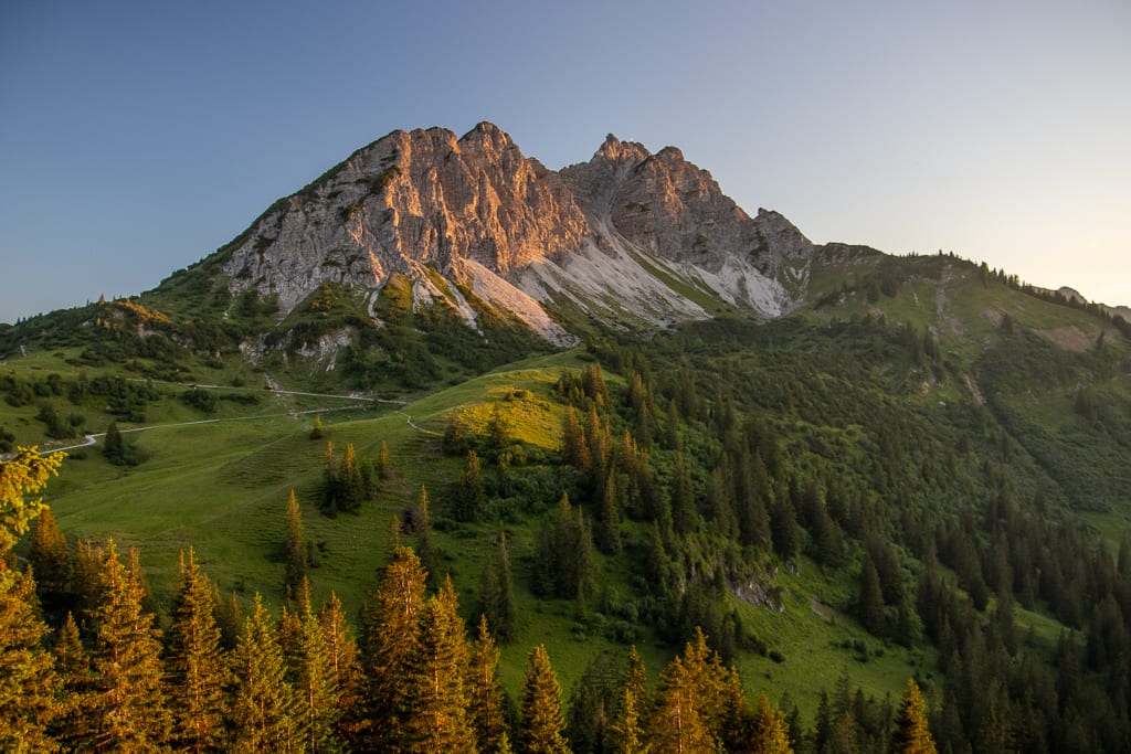 Krinnenspitze und Litnisschrofen (Nesselwängle - Tannheimer Tal / 2020)