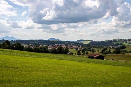 Blick auf Trauchgau
