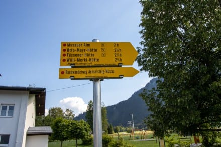 Die Große Schlicke von Musau aus