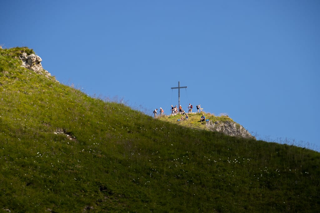 Tagestour auf die Krinnenspitze und Litnisschrofen  (Nesselwängle - Tannheimer Tal / 2020)