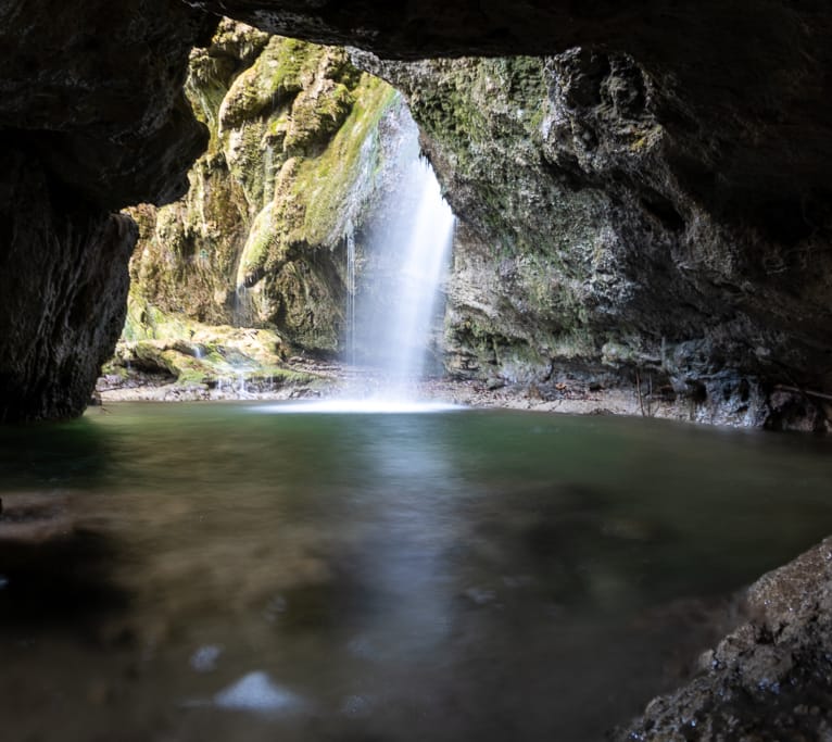 Hinanger Wasserfall<br />(Sonthofen - Oberallgäu / 2020)