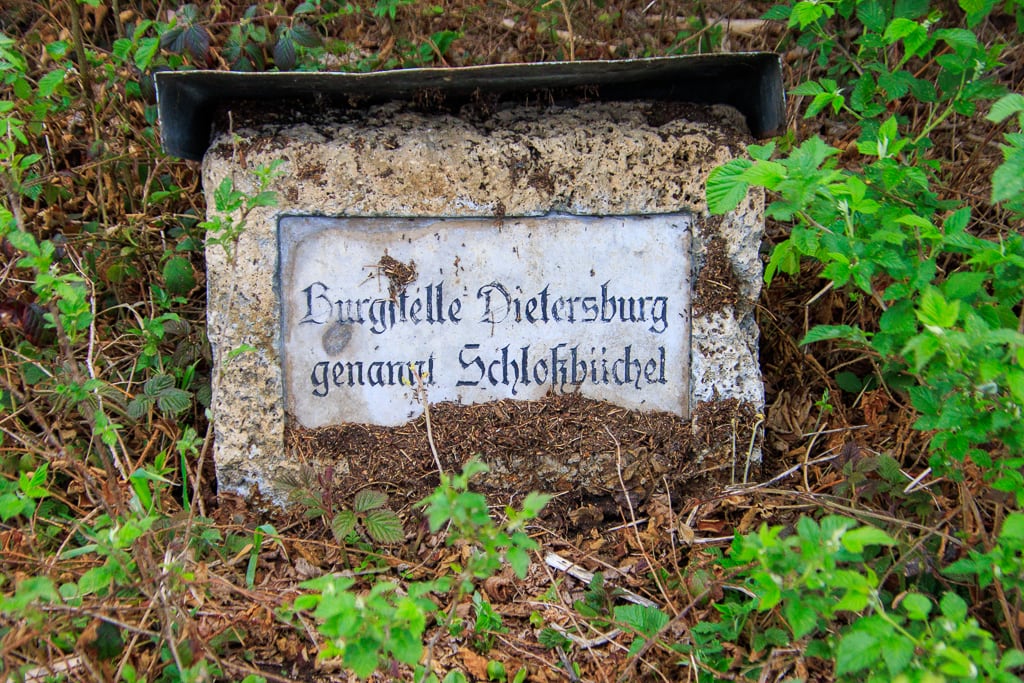 Burgstall Gfällmühle, Motte Dietmannsried und Sühnekreuz<br />(Dietmannsried - Oberallgäu / 2021)