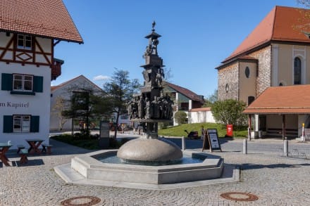 Oberallgäu: Ratsch-Kathl-Brunnen (Wiggensbach)