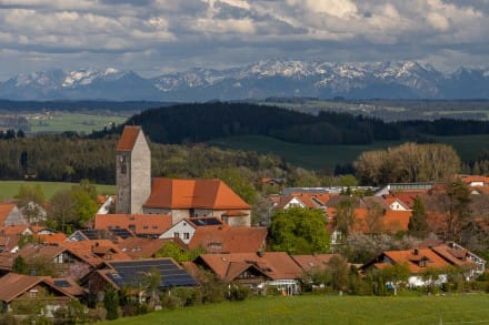 Oberallgäu: Burgstall Wiggensbach und Blender Höhenweg (Wiggensbach)