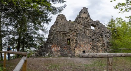 Oberallgäu: Dreiangelhütte, Wolfsbüchel, Burgruine Burgberg (Sonthofen)