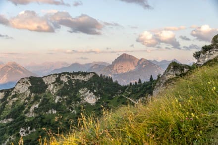 Tannheimer Tal: Gaichtspitze und Hahnenkamm (Nesselwängle)