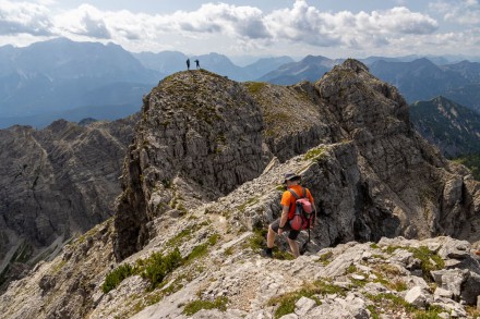 Ammergauer Berge: Kreuzspitze, Gratweg zur Kreuzspitzl und stlicher Geierkopf (Lindenhof)