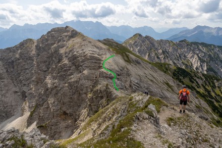 Ammergauer Berge: Gratweg Kreuzspitz zur Kreuzspitzl (Lindenhof)