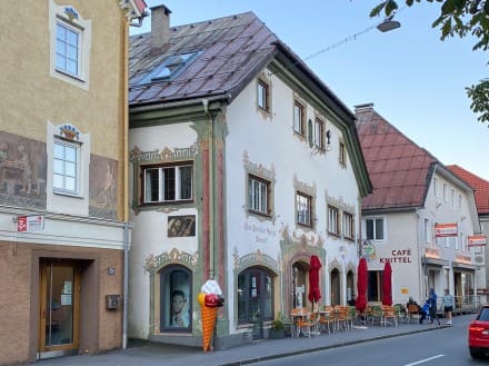 Oberallgäu: Eisdiele in Reutte (Plansee)