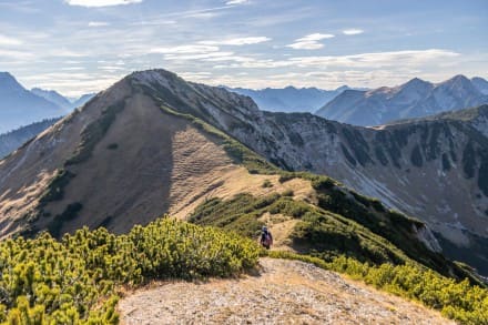 Ammergauer Berge: Vom Ochsensitz über die Notkarspitze zum Windstierkopf Westgipfel (Oberammergau)