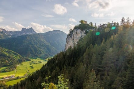 Tirol: Über die Burg Falkenstein zum Zwölferkopf und Salober (Pfronten)