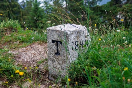 Oberallgäu: Granzsteine (Unterjoch)