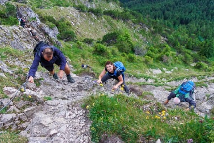 Oberallgu: Zinken, berschreitung (Gratweg), Sorgschrofen (Unterjoch)