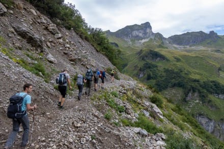 Lechtaler Alpen: Vom Prinz Luitpold Haus über die Jochspitze nach Hinterhornbach (Hinterhornbach)