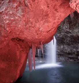 Oberallgäu: Hinanger Wasserfall (Sonthofen)
