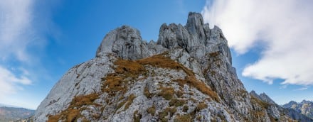 Blick vom Geiselsteinjoch auf den Geiselstein
