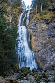 Amergauer Berge: Kenzenfall (Halblech)