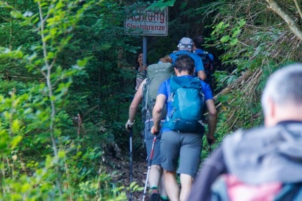 Ostallgu: Staatsgrenze Deutschland - sterreich (Pfronten)