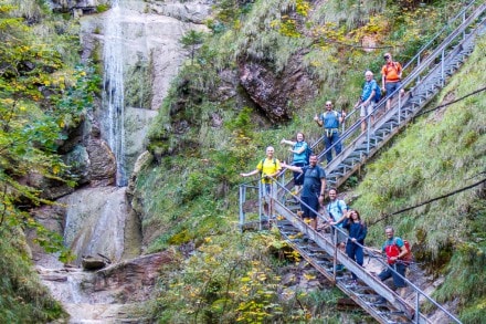 Ostallgu: Tobelweg und Wasserfall (Nesselwang)