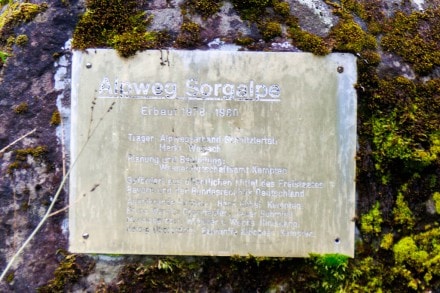 Oberallgu: Alpweg Sorgalpe (Unterjoch)