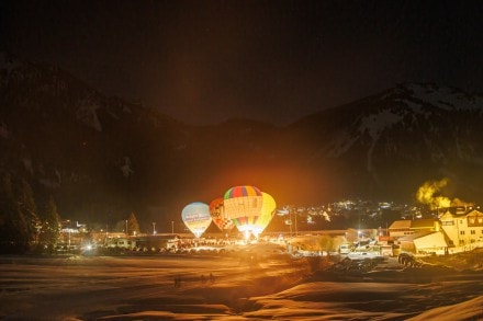 Tour: Ballonglühen in Nesselwängle