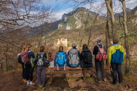 Tour: Hohenschwangau, Alpenrosensteig, Gipsbruchsee und Lechfall