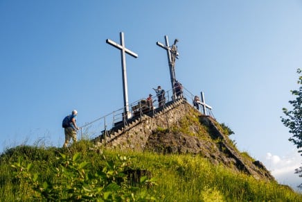 Tour: Füssener Kultur-Natur-Runde: Kalvarienberg, geheimnisvolle Höhlen und der Schwansee