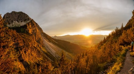 Tour: Gipfelgrat & Bergseen: Die große Rubihorn-Überschreitung zum Gaisalphorn
