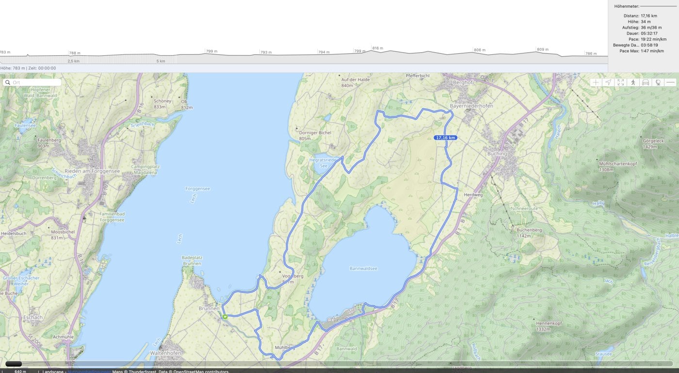 Wanderkarte