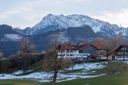 Tour: Historische Rundwanderung: Felsentor, Weißensee und Burgstall bei Füssen