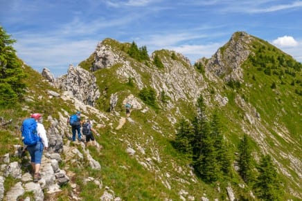 Tour: Klammspitz über den Hasentalkopf-Grat (Teufelsgrat-Ausläufer)