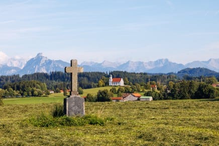 Tour: Rundwanderung Lachen–Rückholz: Schönewalder Weiher, St. Georg und Fischhaus