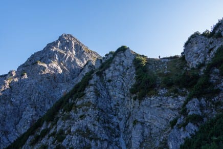 Bergtour Rotspitz & Heubatspitze: Über Jägersteig und Alpe Mitterhaus