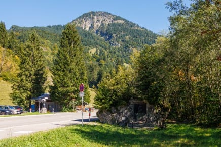 Stuibenköpfle - Gedenktafel an Luitpold von Bayern

