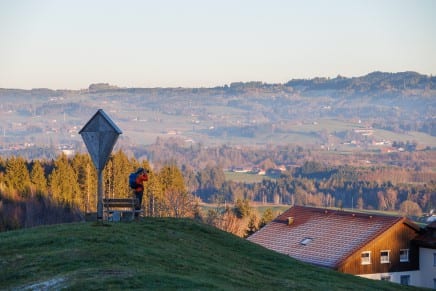 Tour: Wanderung Niedersonthofner See: Ettliser Burghalde & Gnadenkapelle